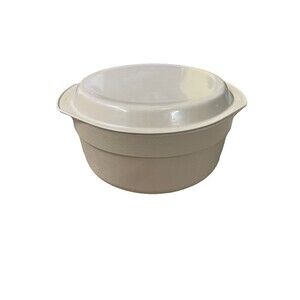 Anchor Hocking Microware PM480-TI 5 Qt Microwave Dutch Oven with lid vintage USA